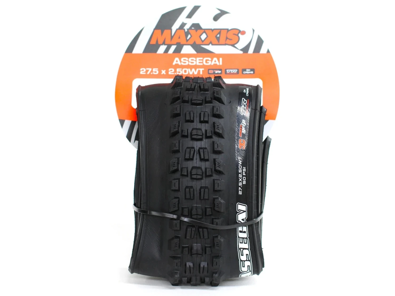 MAXXIS Assegai Pneu Souple 3C MaxxGrip Downhill WT TR - 27,5 X 2,5 Pouces 7 MAXXIS Assegai Pneu Souple 3C MaxxGrip Downhill WT TR - 27,5 X 2,5 Pouces – Image 5