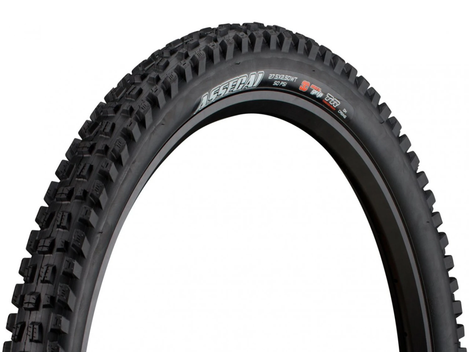 MAXXIS Assegai Pneu Souple 3C MaxxGrip Downhill WT TR - 27,5 X 2,5 Pouces 3 MAXXIS Assegai Pneu Souple 3C MaxxGrip Downhill WT TR - 27,5 X 2,5 Pouces