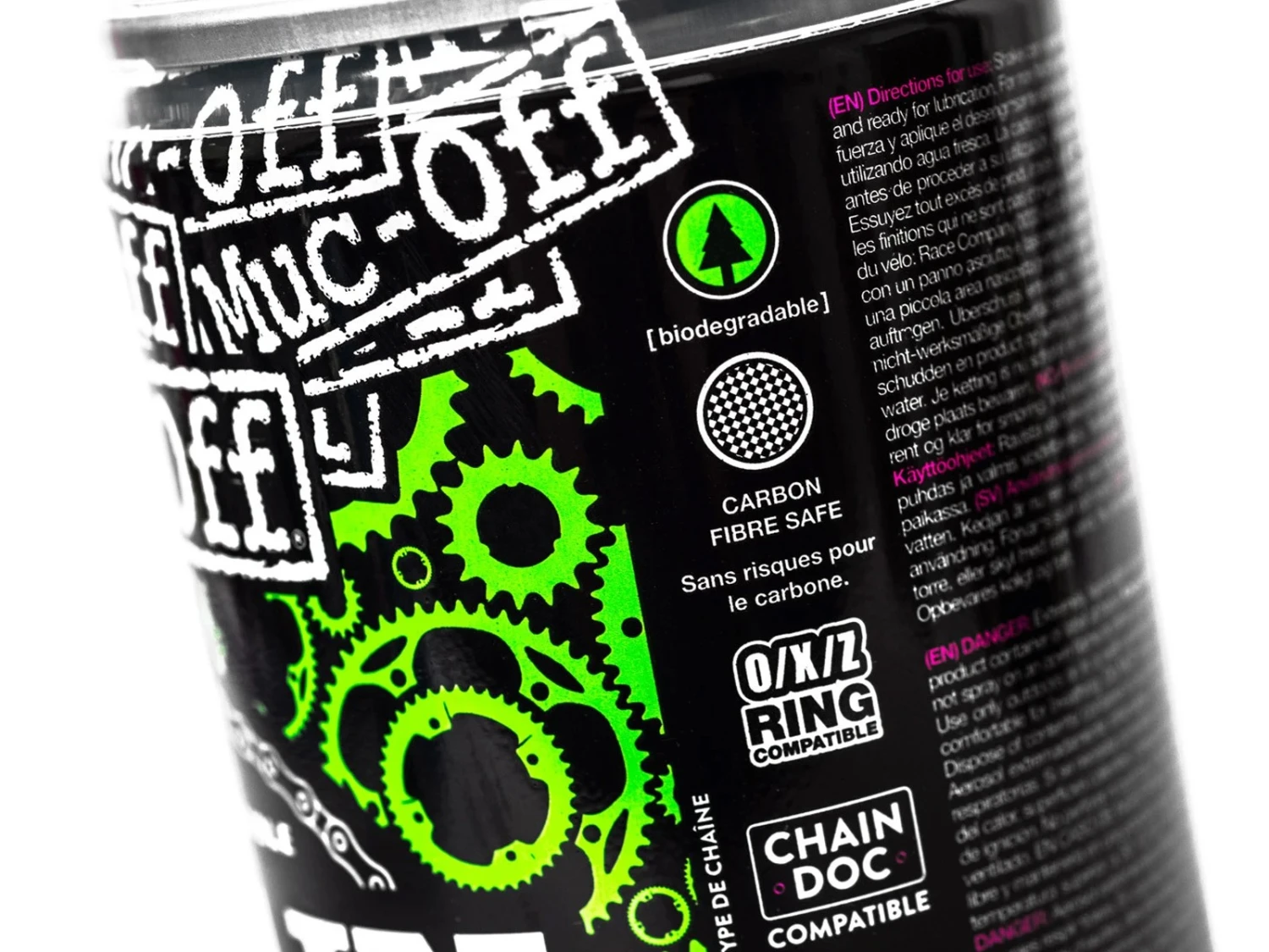 MUC-OFF Chain Cleaner Nettoyant Pour Chaine - Aérosol 400ml 5 MUC-OFF Chain Cleaner Nettoyant Pour Chaine - Aérosol 400ml – Image 3