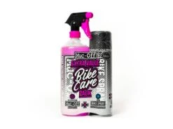 MUC-OFF Pack Bike Care Nettoyant Vélo Spray 1L + Lustrant Aérosol 500ml