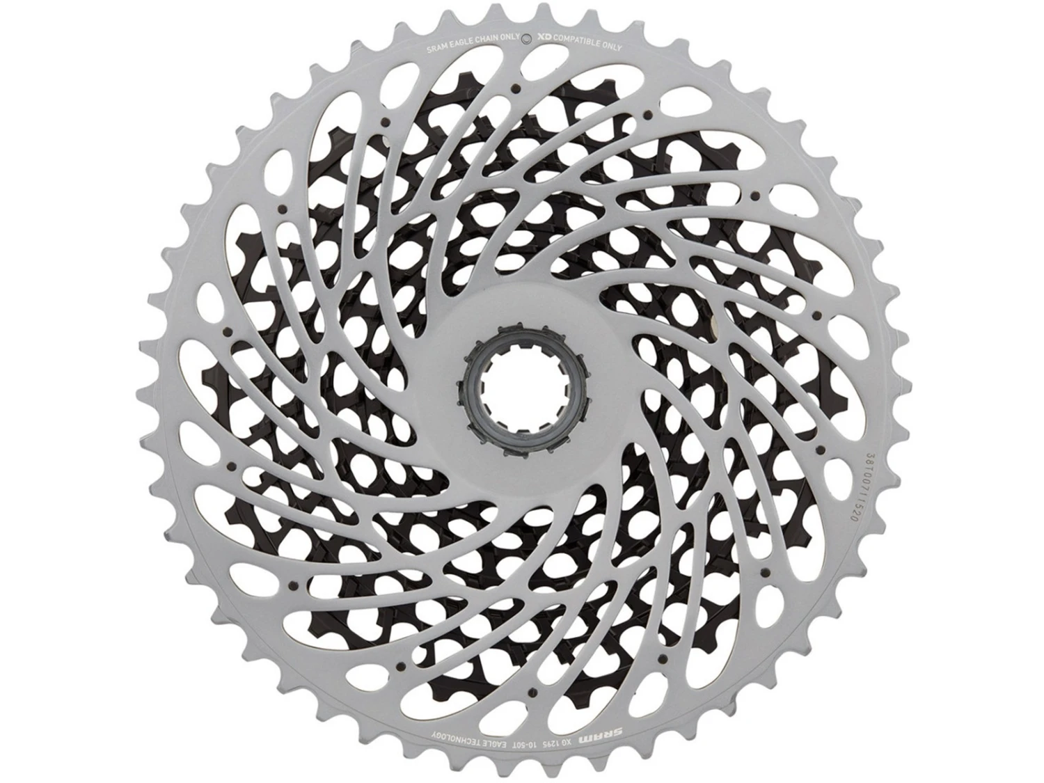 SRAM Cassette X01 Eagle 12v XG-1295 Gris Polaire 10-50D 4 SRAM Cassette X01 Eagle 12v XG-1295 Gris Polaire 10-50D – Image 2