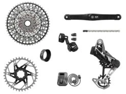 SRAM Groupe Complet XX T-TYPE EAGLE Brose E-VTT 104 BCD 12v 36 Dents 10-52