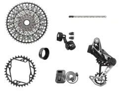 SRAM Groupe Complet XX T-TYPE EAGLE E-VTT 104 BCD 12v 36 Dents 10-52 Sans Manivelles