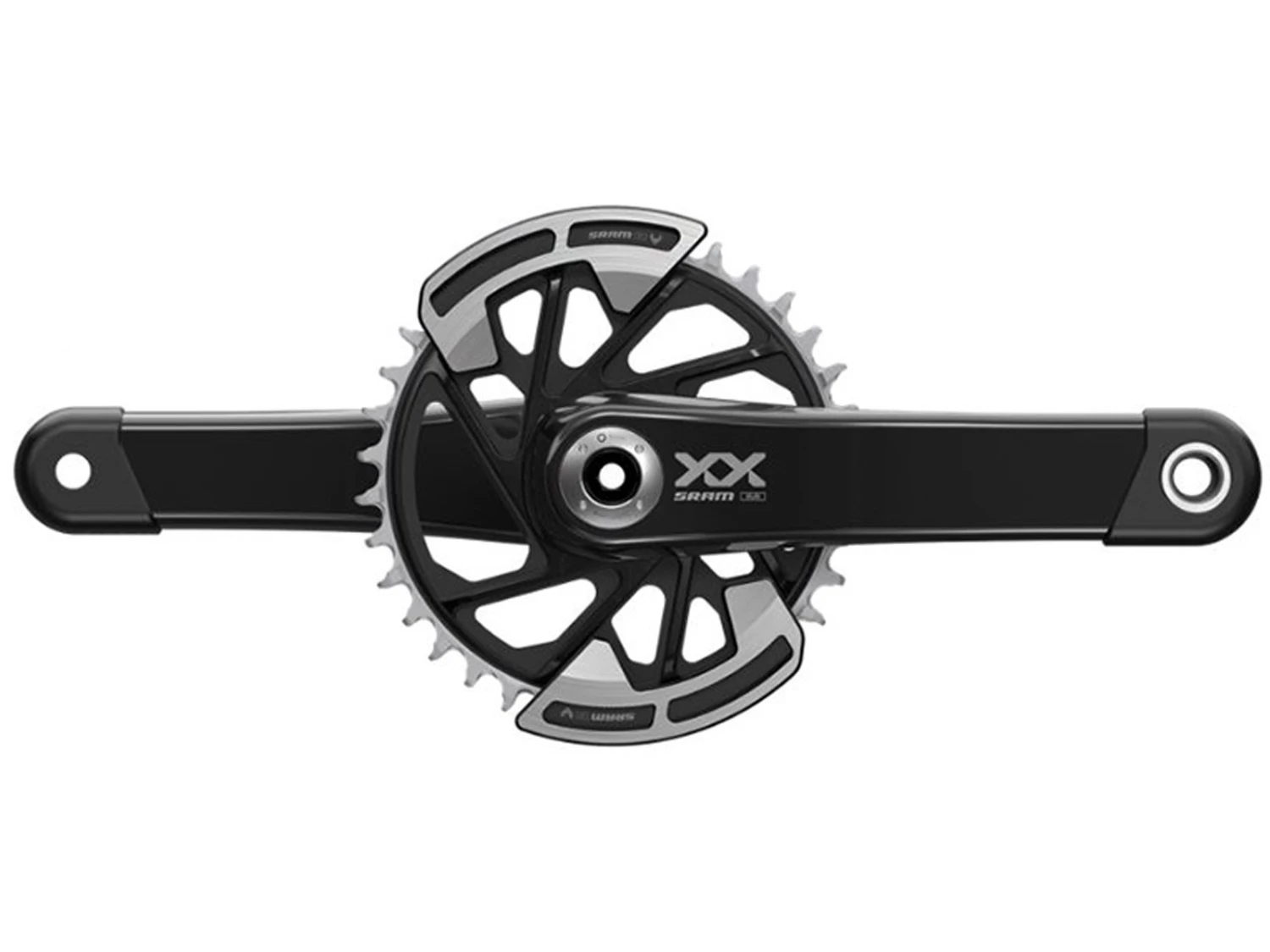 SRAM Pédalier XX Eagle T-type Wide DUB Direct Mount 32 Dents Sans Cuvette 3 SRAM Pédalier XX Eagle T-type Wide DUB Direct Mount 32 Dents Sans Cuvette