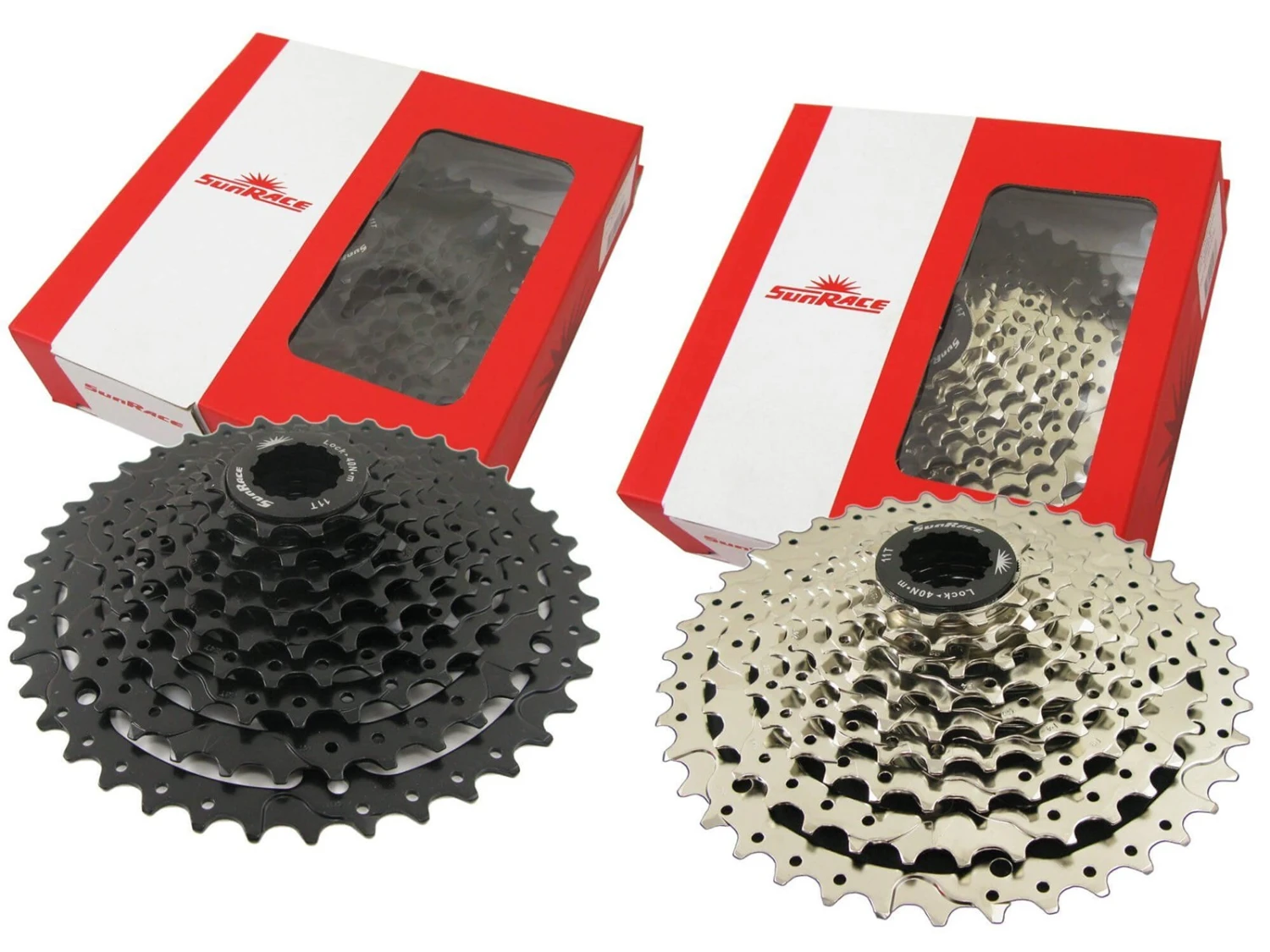 SUNRACE CSM980 9AX Cassette 9 Vitesses 11-40 Dents Black - Silver 4 SUNRACE CSM980 9AX Cassette 9 Vitesses 11-40 Dents Black - Silver – Image 2