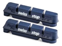 SWISSSTOP Pack De 4 Patins FlashPro BXP Bleu Shimano/Sram - Aluminium -Vélos Série Boutique swissstop pack de 4 patins flashpro bxp bleu shimanosram aluminium 2
