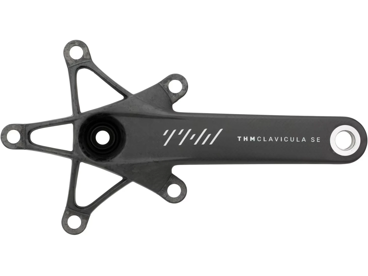 THM Carbones Pédalier Clavicula SE Road Mat Standard 130 BCD 3 THM Carbones Pédalier Clavicula SE Road Mat Standard 130 BCD