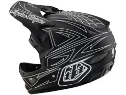 TROY LEE DESIGNS D3 Fiberlite Casque VTT Spiderstripe -Vélos Série Boutique troy lee designs d3 fiberlite casque vtt spiderstripe 3