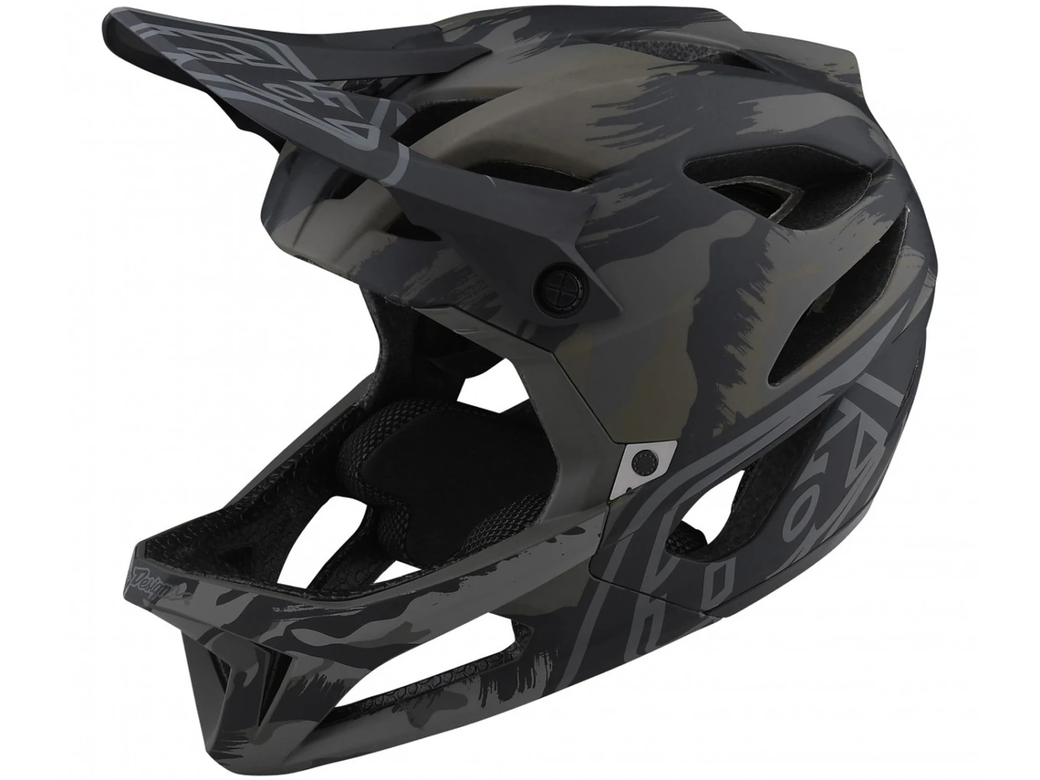 TROY LEE DESIGNS Stage MIPS Brush Casque VTT Camo Military 4 TROY LEE DESIGNS Stage MIPS Brush Casque VTT Camo Military – Image 2
